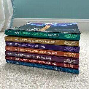 MCAT Complete 7-Book Subject Review Kaplan 2022-2023